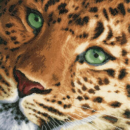 Leopard Cross Stitch Kit