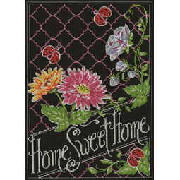 Home Sweet Home Chalkboard Cross Stitch Kit