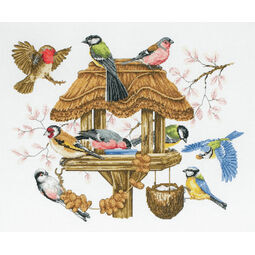 Bird Table Cross Stitch Kit from Anchor