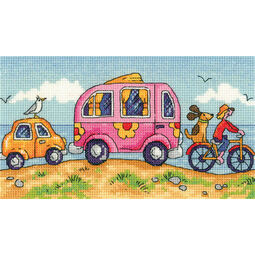 Are We There Yet Cross Stitch Kit (Heritage Crafts)