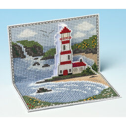Lighthouse Bay 3D Cross Stitch Card Kit