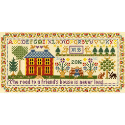 Friends House Cross Stitch Kit