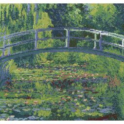 Monet - The Water-Lily Pond Cross Stitch Kit