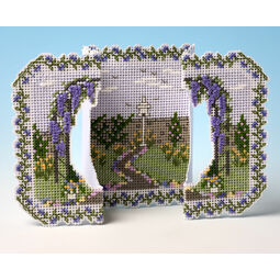 Country Garden Deluxe 3D Cross Stitch Card Kit
