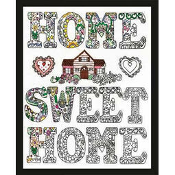 Zenbroidery Home Sweet Home Fabric Pack
