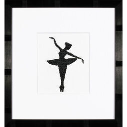 Ballet Silhouette 1 Cross Stitch Kit