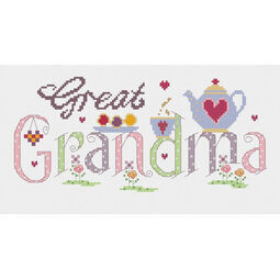 Great Grandma Cross Stitch Kit
