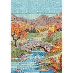 Mountain Autumn Long Stitch Kit