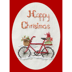 Christmas Delivery Cross Stitch Card Kit