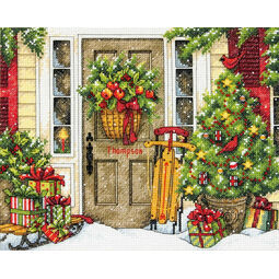Home For The Holidays Cross Stitch Kit