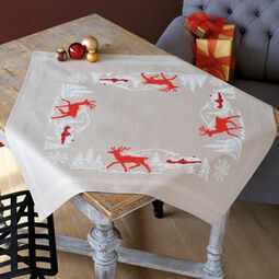 Norwegian Winter Tablecloth Cross Stitch Kit