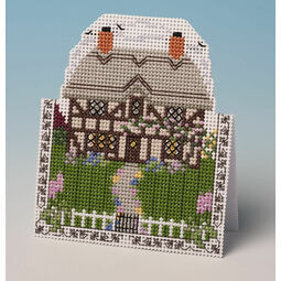 Cottage Card 3D Cross Stitch Kit