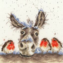 Christmas Donkey Cross Stitch Kit