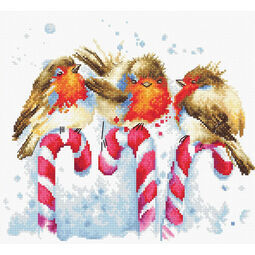 Christmas Birds Cross Stitch Kit