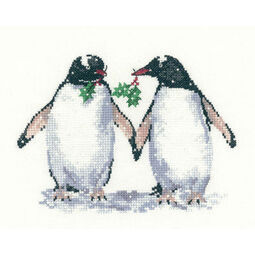 Christmas Penguins By Sue Hill Cross Stitch Kit
