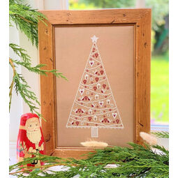 Scandi Christmas Tree Cross Stitch Kit