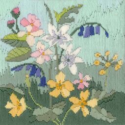 Spring Seasons Long Stitch Kit