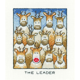 The Leader Christmas Reindeer Cross Stitch Kit