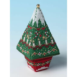 Small Christmas Advent Tree 3D Cross Stitch Kit