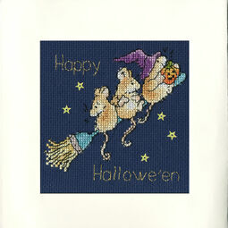 Starry Night Cross Stitch Card Kit