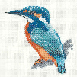Little Friends - Kingfisher Cross Stitch Kit