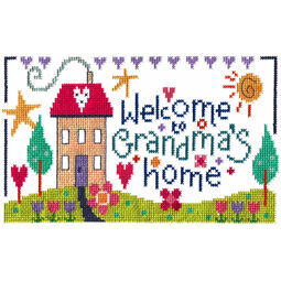 Grandma's Home Cross Stitch Kit