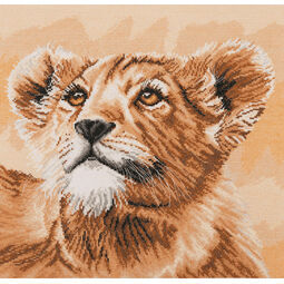 Little Princess Lion Cub Cross Stitch Kit