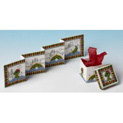Nessie Gift Set 3D Cross Stitch Card & Gift Box Kit