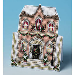 In Town For Christmas 3D Cross Stitch Card Kit