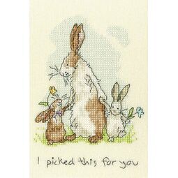 I Picked This For You Cross Stitch Kit