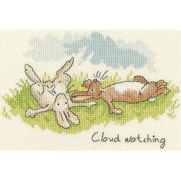 Cloud Watching Cross Stitch Kit
