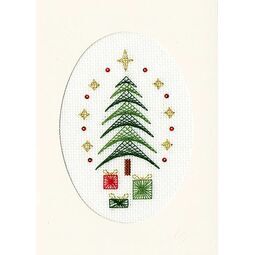 All Wrapped Up Cross Stitch Christmas Card Kit