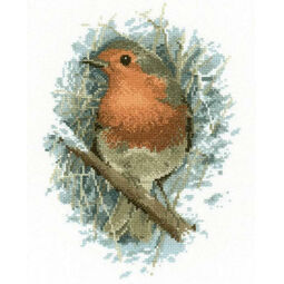 Robin Redbreast by John Stubbs Cross Stitch Kit