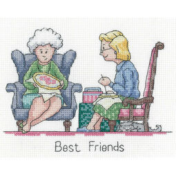 Best Friends Cross Stitch Kit