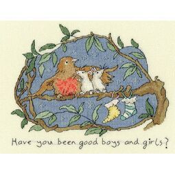 Have You Been Good? Cross Stitch Kit