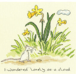 Lonely As A Cloud Cross Stitch Kit