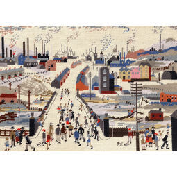 Lowry The Canal Bridge Tapestry Kit