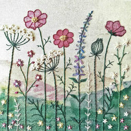 Summer Hedgerow Embroidery Kit