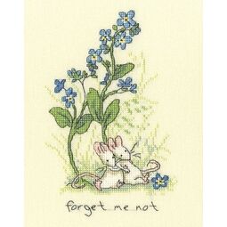Forget Me Not Cross Stitch Kit