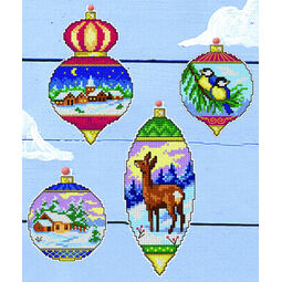 Christmas Decoration Cross Stitch Ornaments Kit