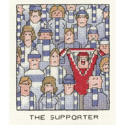 The Supporter Cross Stitch Kit