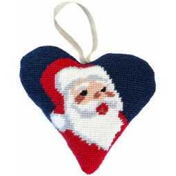Santa Tapestry Heart Kit