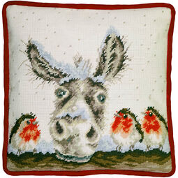 Christmas Donkey Tapestry Panel Kit