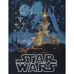 Star Wars - Luke And Princess Leia Cross Stitch Kit