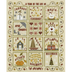 A Year In The Life Cross Stitch Kit
