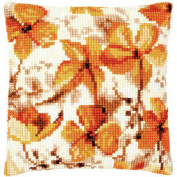 Autumn Seeds Chunky Cross Stitch Cushion Panel Kit