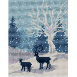 Woodland Snowfall Tapestry Kit