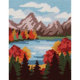 Autumn Mountains Tapestry Kit