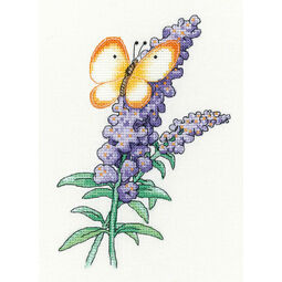 Buddleia Butterfly Cross Stitch Kit