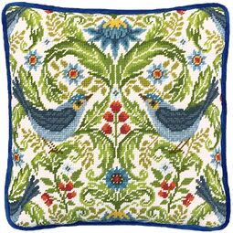 Summer Bluebirds Tapestry Panel Kit
